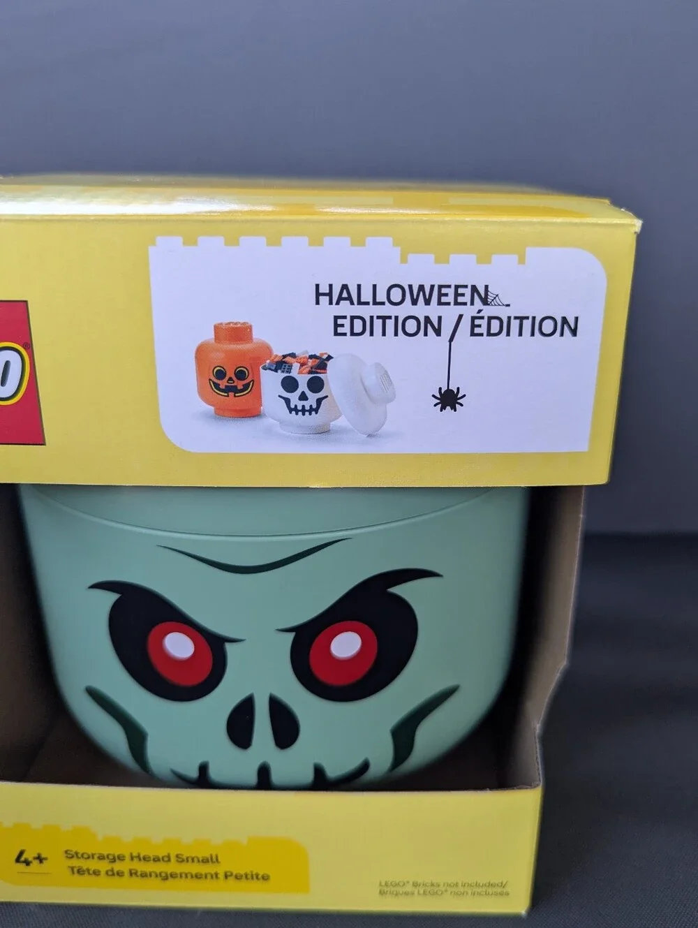 LEGO Green Zombie Small Storage Head